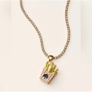 Kate Spade x Target French Fry necklace